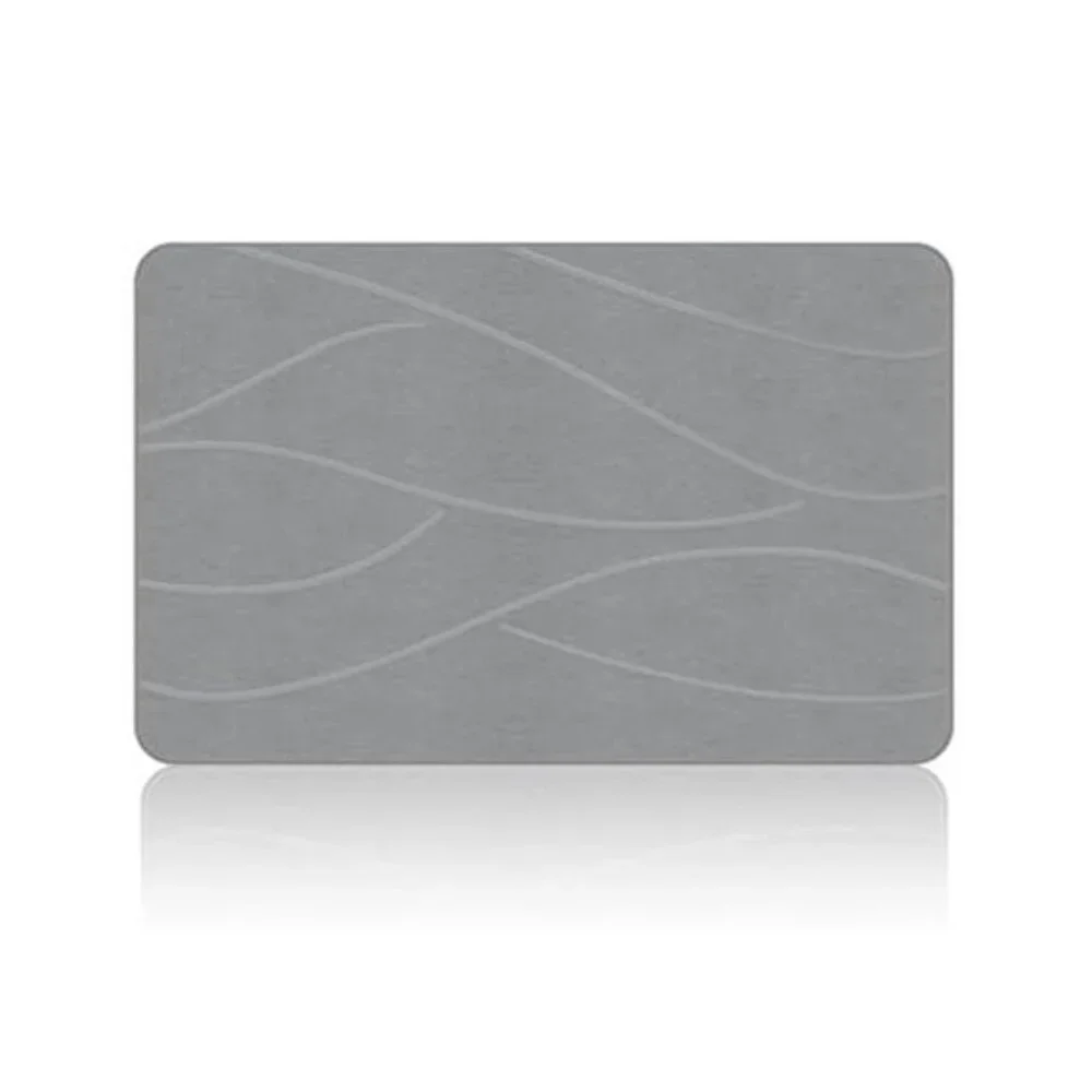 Stone Bath Mat Diatomaceous Earth Quick Dry Non Slip Absorbent Bathroom Mat